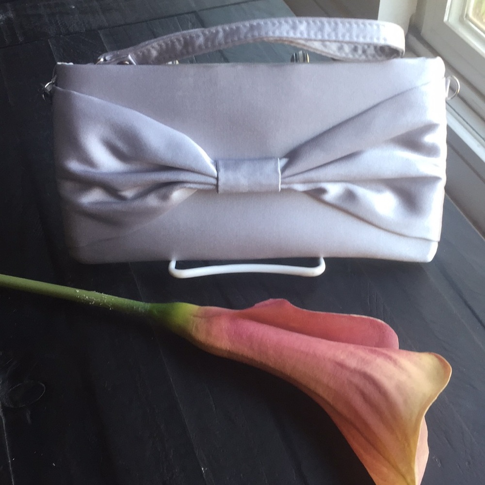 NWT Charming Charlie Silver Wristlet